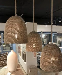 Palecek New Arrivals Green Oaks Pendant Natural