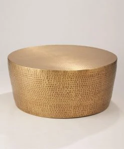 Studio A Izmir Hammered Cocktail Table Antique Brass 10 Studio A Izmir Hammered Cocktail Table Antique Brass