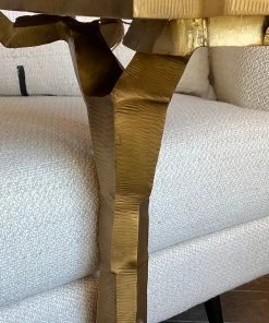 Made Goods Hector Drinks Table Aged Brass Iron 9 Made Goods Hector Drinks Table Aged Brass Iron