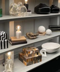 Made Goods Hetty Bowl White And Gold