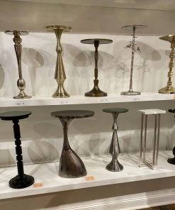 Currey And Company New Arrivals Talia Drinks Table Champagne