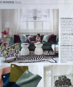 Made Goods Bea Stool Glossy White