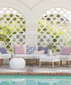 Made Goods Nadia Stool Ivory Concrete New Arrivals