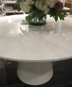 Worlds Away Hamilton Dining Table White New Arrivals