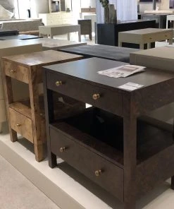 Made Goods New Arrivals Lindsey Single Nightstand Olive Ash Veneer