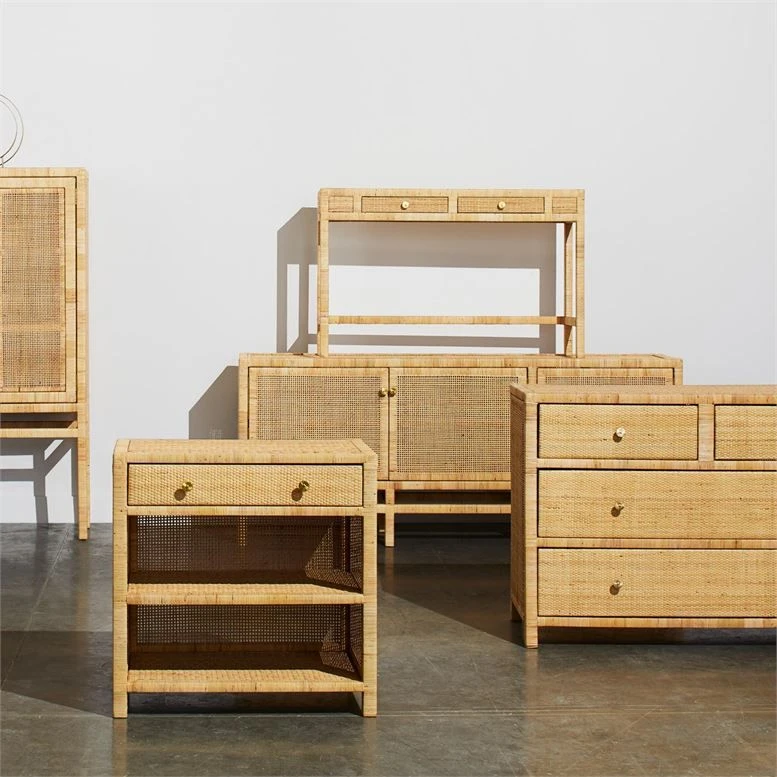 Made Goods Isla Dresser Natural Rattan 60" 5 Made Goods Isla Dresser Natural Rattan 60"