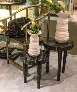 Jamie Young New Arrivals Artemis Side Table Black