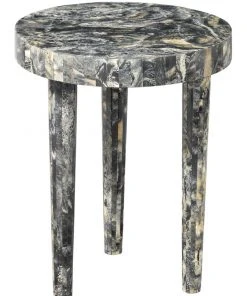 Jamie Young New Arrivals Artemis Side Table Black