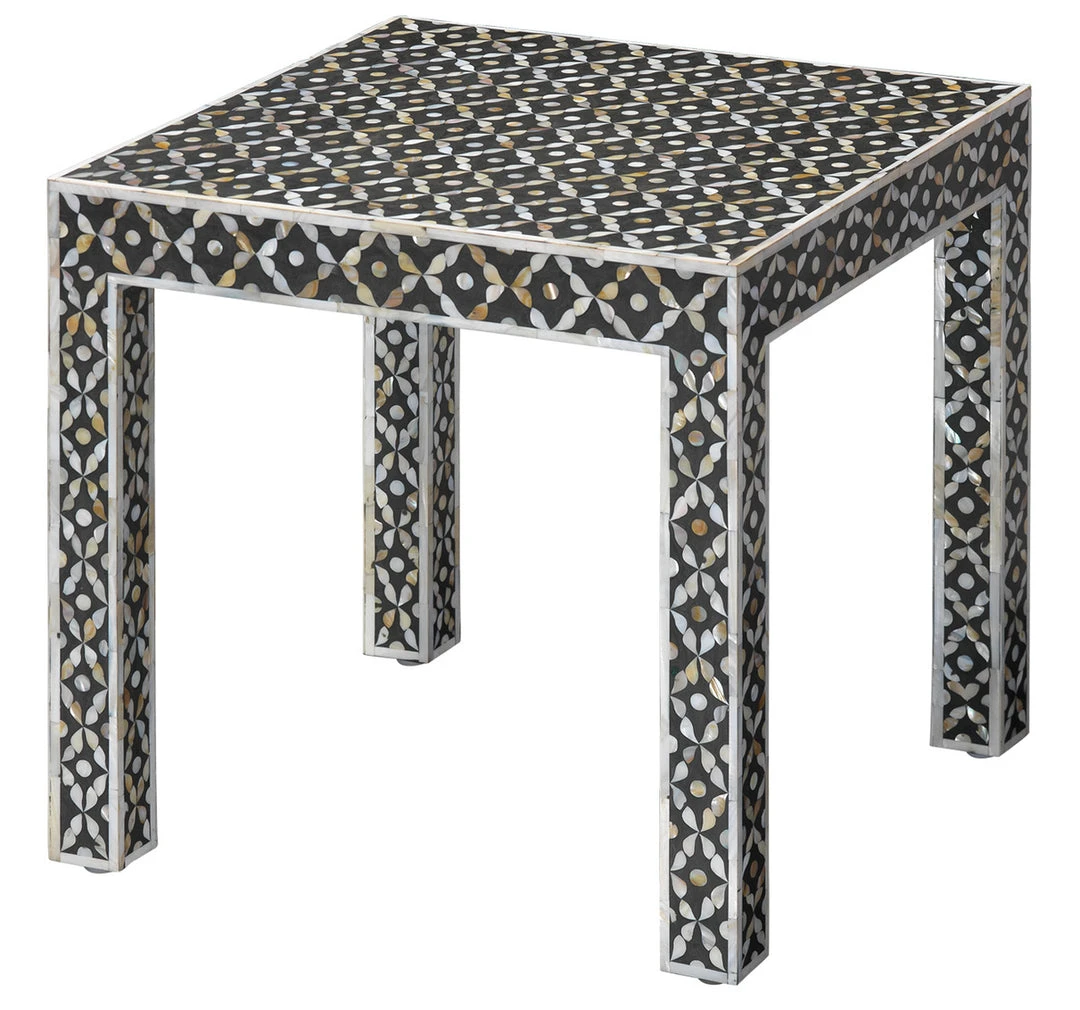 Jamie Young New Arrivals Evelyn Inlay Side Table 3 Jamie Young New Arrivals Evelyn Inlay Side Table