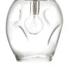 Jamie Young Dimpled Glass Pendant Clear