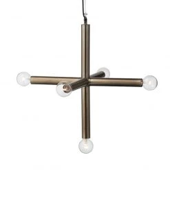 Jamie Young Moda Large Pendant Gunmetal New Arrivals