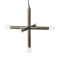 Jamie Young Moda Large Pendant Gunmetal New Arrivals