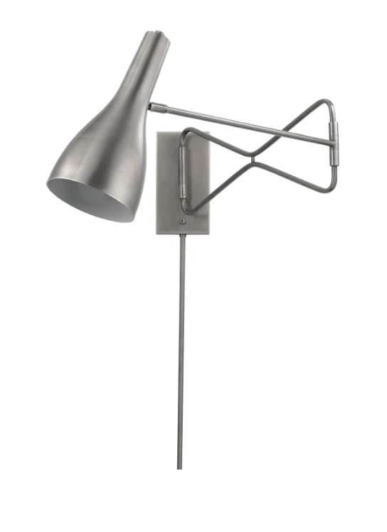 Jamie Young Lenz Swing Arm Sconce Silver New Arrivals 3 Jamie Young Lenz Swing Arm Sconce Silver New Arrivals