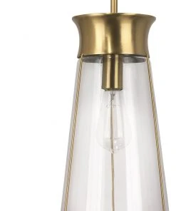 Jamie Young New Arrivals Nara Pendant Clear And Brass 9 Jamie Young New Arrivals Nara Pendant Clear And Brass