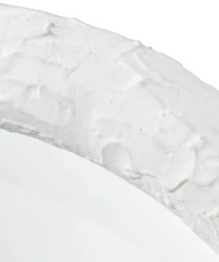 Jamie Young Ovation Oval Mirror White 12 Jamie Young Ovation Oval Mirror White