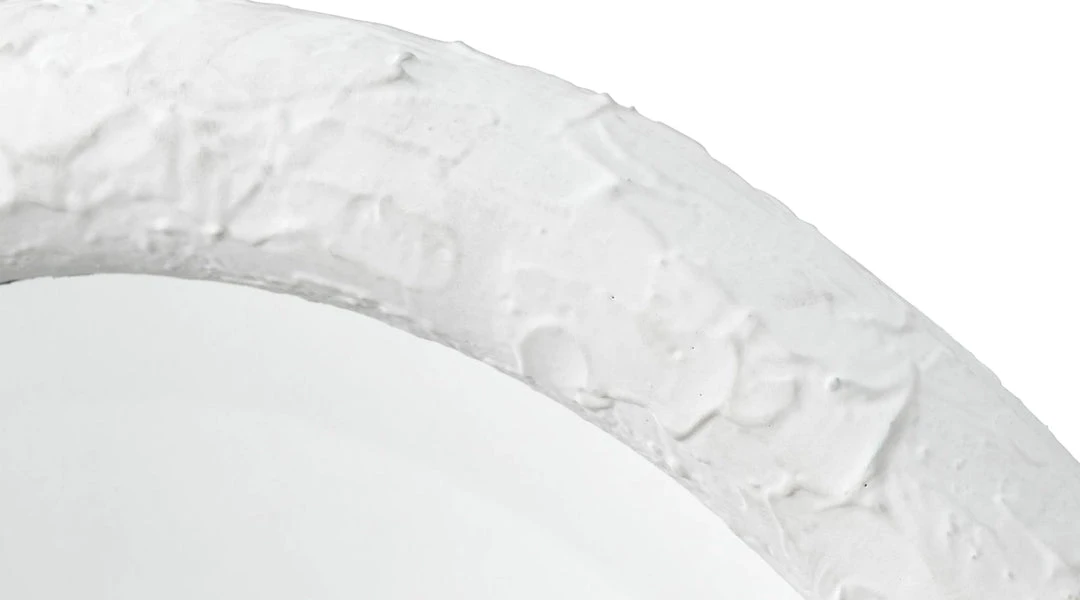 Jamie Young Ovation Oval Mirror White 6 Jamie Young Ovation Oval Mirror White