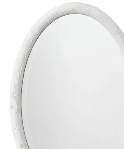 Jamie Young Ovation Oval Mirror White 13 Jamie Young Ovation Oval Mirror White