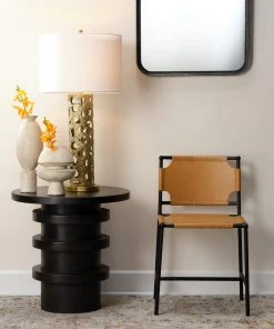 Jamie Young Revolve Side Table Charcoal New Arrivals 9 Jamie Young Revolve Side Table Charcoal New Arrivals