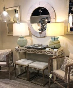 Jamie Young Owen Mirror Grey