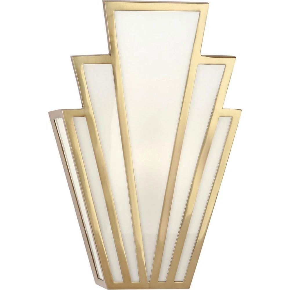 Robert Abbey Empire Wall Sconce In Modern Brass New Arrivals 3 Robert Abbey Empire Wall Sconce In Modern Brass New Arrivals