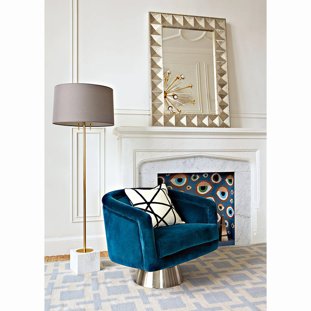 Jonathan Adler New Arrivals Canaan Floor Lamp In Gray And White 4 Jonathan Adler New Arrivals Canaan Floor Lamp In Gray And White