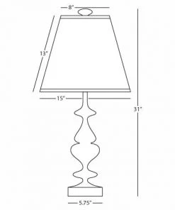 Jonathan Adler Hollywood Table Lamp Brass New Arrivals