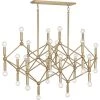 Jonathan Adler Milano Chandelier In Brass New Arrivals