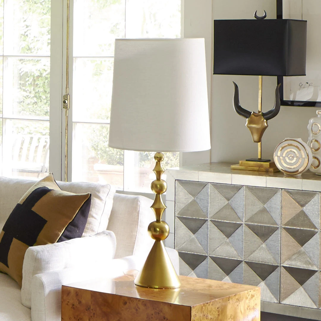 Jonathan Adler New Arrivals Harlequin Table Lamp Brass 4 Jonathan Adler New Arrivals Harlequin Table Lamp Brass