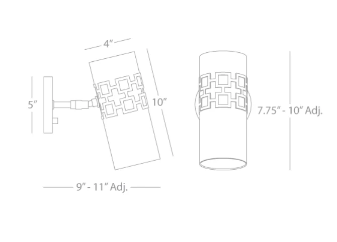 Jonathan Adler New Arrivals Parker Wall Sconce Antique Brass 4 Jonathan Adler New Arrivals Parker Wall Sconce Antique Brass