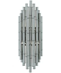 Jonathan Adler New Arrivals Meurice Two Light Wall Sconce Polished Nickel