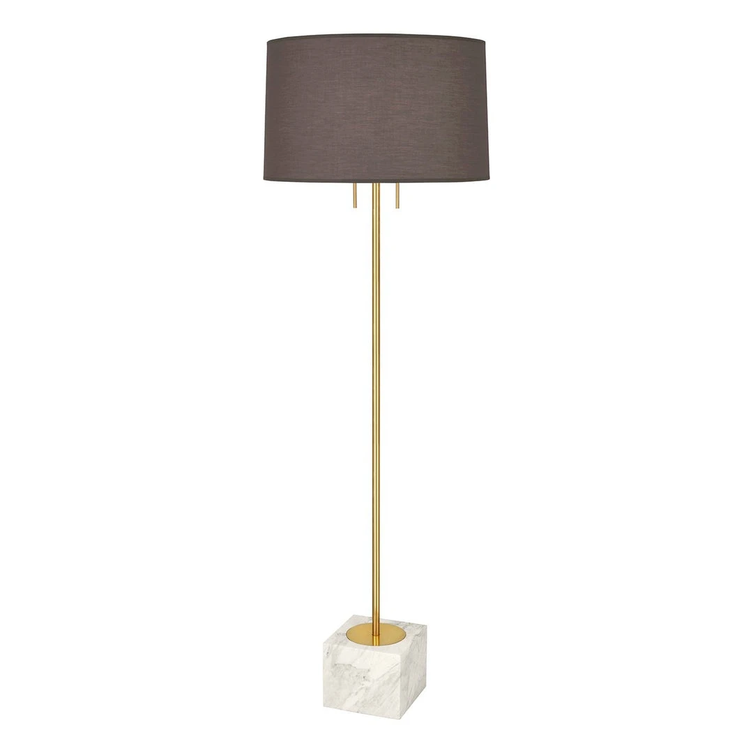 Jonathan Adler New Arrivals Canaan Floor Lamp In Gray And White 3 Jonathan Adler New Arrivals Canaan Floor Lamp In Gray And White
