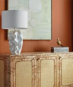 Made Goods Bethany Lamp White With Gold