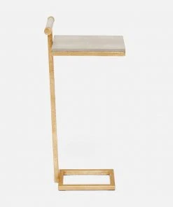 Made Goods Ellery Accent Table Sand And Gold New Arrivals