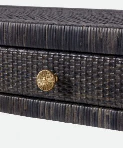 Made Goods Isla Console 48" Smoked Peeled Rattan New Arrivals 10 Made Goods Isla Console 48