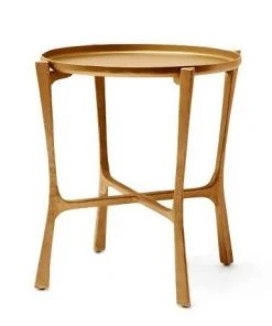 Made Goods Addison Large Side Table Aged Brass New Arrivals