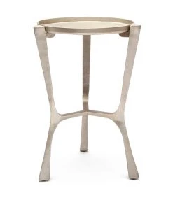 Made Goods New Arrivals Addison Small Side Table Aged Silver