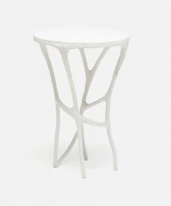 Made Goods Aldrich Accent Table Flat White New Arrivals