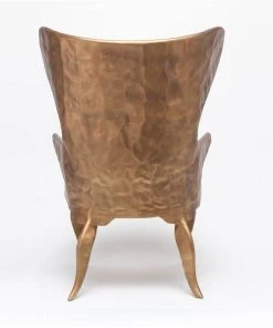 Made Goods Alfred Lounge Chair Hammered Gold Iron 14 Made Goods Alfred Lounge Chair Hammered Gold Iron