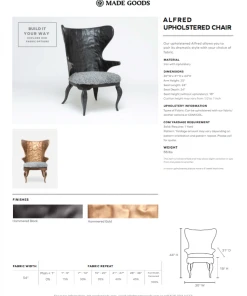 Made Goods New Arrivals Alfred Upholstered Lounge Chair Black 13 Made Goods New Arrivals Alfred Upholstered Lounge Chair Black