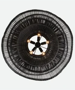 Made Goods Alondra Chandelier Dark Charcoal Rattan New Arrivals 14 Made Goods Alondra Chandelier Dark Charcoal Rattan New Arrivals