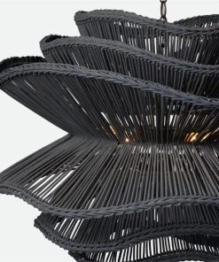 Made Goods Alondra Chandelier Dark Charcoal Rattan New Arrivals 13 Made Goods Alondra Chandelier Dark Charcoal Rattan New Arrivals