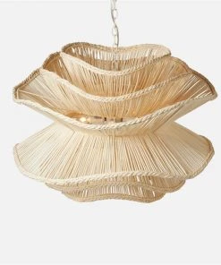 Made Goods Alondra Chandelier White Rattan New Arrivals 14 Made Goods Alondra Chandelier White Rattan New Arrivals