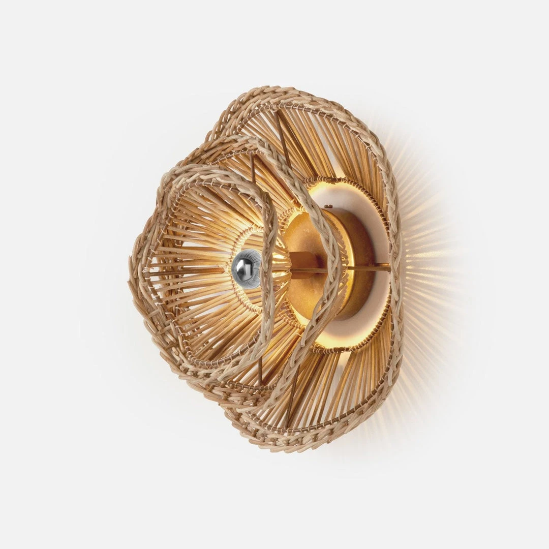 Made Goods New Arrivals Alondra Sconce Natural Rattan 3 Made Goods New Arrivals Alondra Sconce Natural Rattan