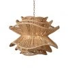 Made Goods Alondra Chandelier Natural Rattan New Arrivals
