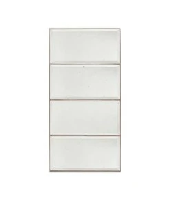 Made Goods Arden Mirror Palladian Silver Oak Small