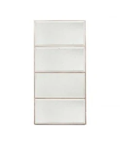 Made Goods Arden Mirror White Cerused Oak Small New Arrivals