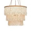 Made Goods New Arrivals Arricka Chandelier Bleached Abaca Rope With Gold Metal 1 Made Goods New Arrivals Arricka Chandelier Bleached Abaca Rope With Gold Metal