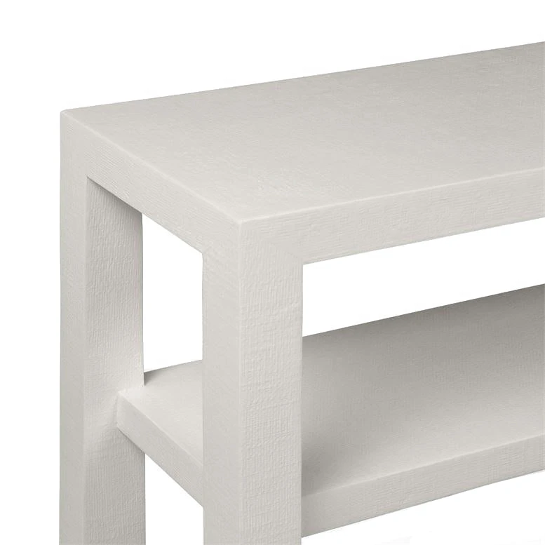 Made Goods Askel 48" Console French Gray Faux Raffia New Arrivals 5 Made Goods Askel 48" Console French Gray Faux Raffia New Arrivals