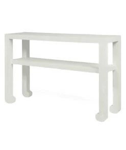 Made Goods Askel 48" Console Pristine Faux Raffia