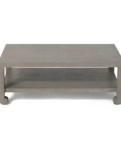 Made Goods New Arrivals Askel Coffee Table Seal Faux Raffia